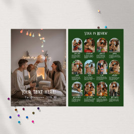 Årets höjdpunkter 12 Foto Familj Julkort