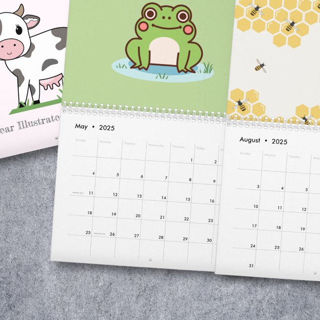 Årets illustrerade kalender (Year Illustrated Calendar )