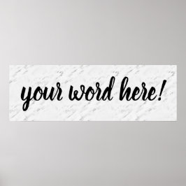 Årets inspirerande Ord Poster