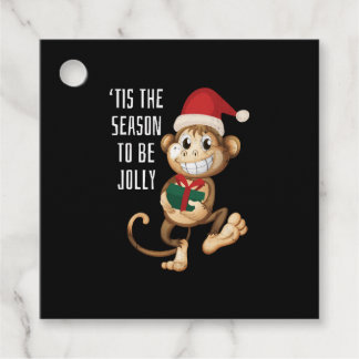 Årets jul gåvor etiketter