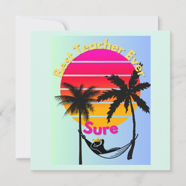 Årets lärare: Visst Inbjudningar (Framsida)