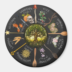 Årets Magickal Wheel Magnet