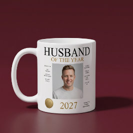 Årets make foto kaffemugg