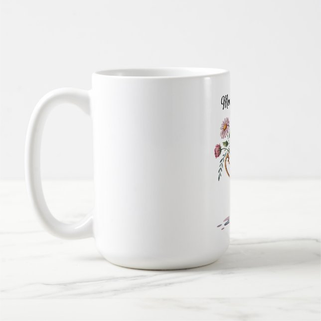 Årets mamma (bara skämtar) kaffemugg (Vänster)