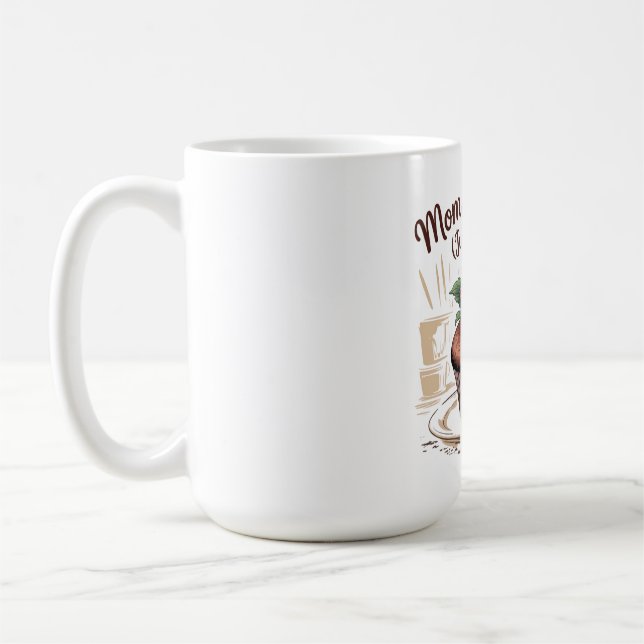 Årets mamma (bara skojar) kaffemugg (Vänster)
