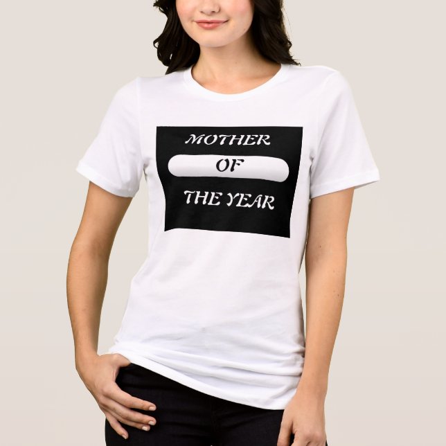 årets mamma t shirt (Framsida)