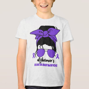 Årets medvetandegrad för kvinnors Lila Heimer _5 T Shirt