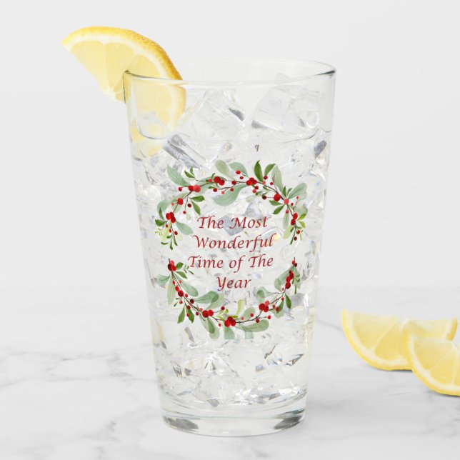 Årets mest underbara tid på ett glaskopp (Framsida Ice)