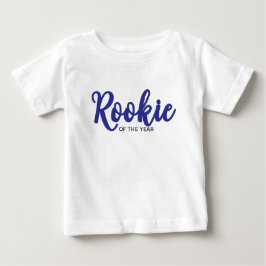 Årets nykomling 1-års födelsedagsbaseboll t shirt
