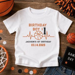 Årets nykomling 1-års födelsedagsbasket t shirt