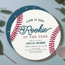 Årets nykomling Baseball 1:a födelsedagskretsen