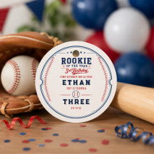 Årets nykomling baseball 3-års födelsedagsfest