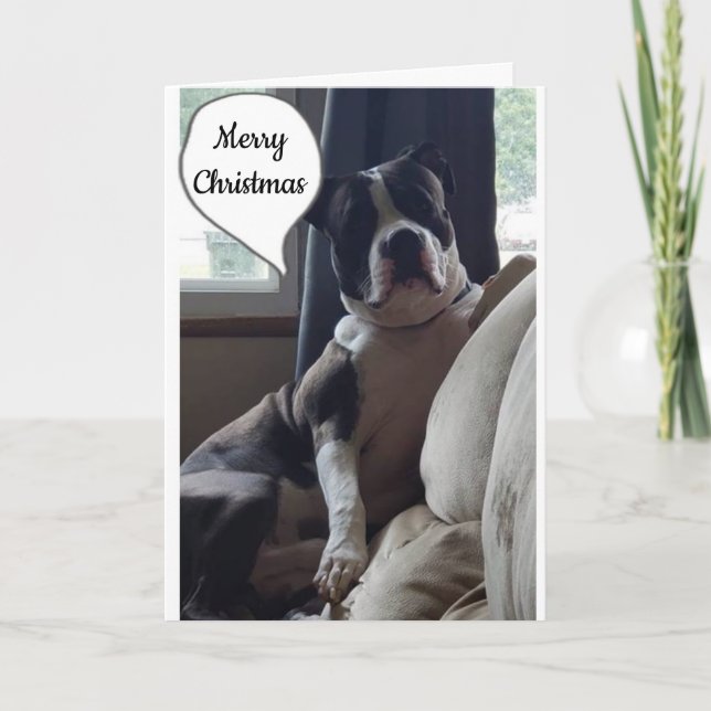 ÅRETS ONDERFULLA TID **GOD JUL" HELGKORT (Framsida)