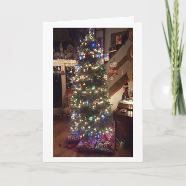 ÅRETS ONDERFULLA TID **GOD JUL" HELGKORT (Framsida)