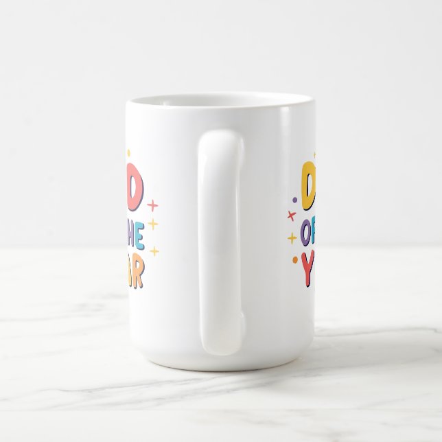 Årets pappa - Far-dagskorgen Kaffemugg (Handtag)