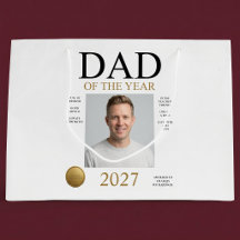 Årets pappa-foto (endast vitt)
