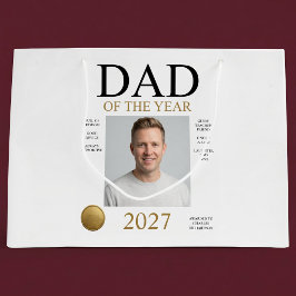 Årets pappa-foto (endast vitt)