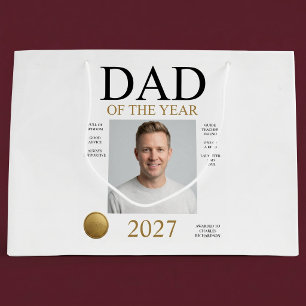 Årets pappa-foto (endast vitt)