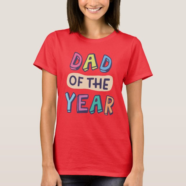 Årets pappa t shirt (Framsida)