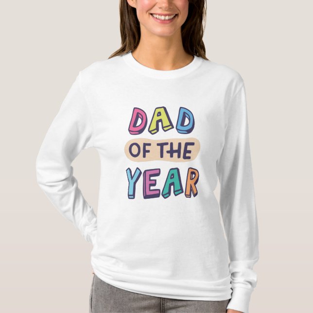 Årets pappa t shirt (Framsida)