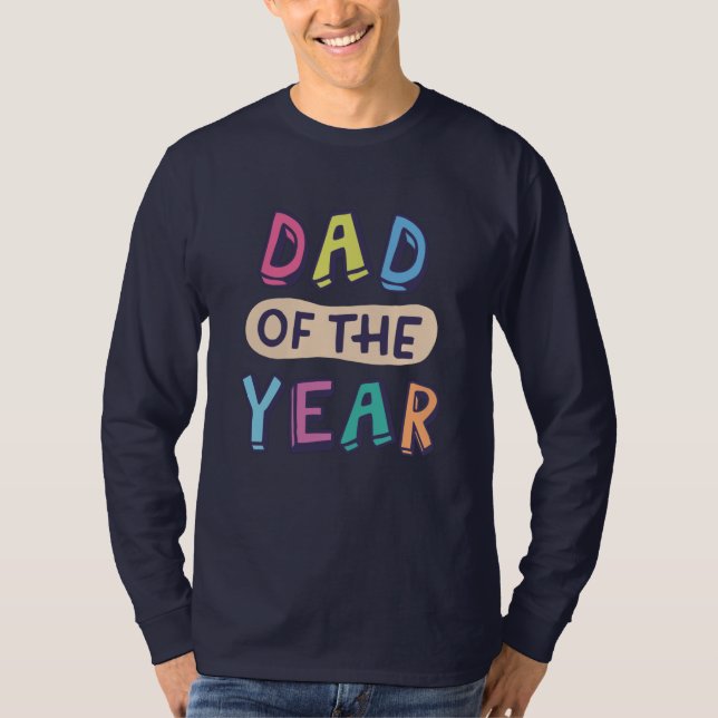 Årets pappa t shirt (Framsida)