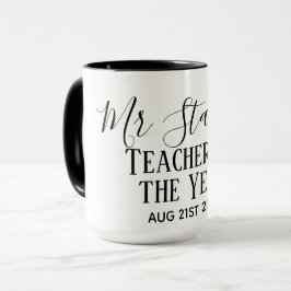 Årets Personlig Modern Text Gift Mugg