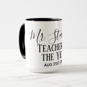 Årets Personlig Modern Text Gift Mugg