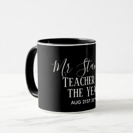 Årets Personlig Modern Text Gift Mugg