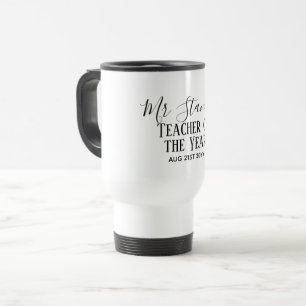 Årets Personlig Modern Text Gift Resemugg