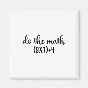 Årets Slut Lärarpresenter Rolig Matematik Slever M Magnet