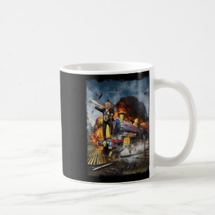 Årets Trump Tåg Funny Donald Trump 2024 Ele Kaffemugg