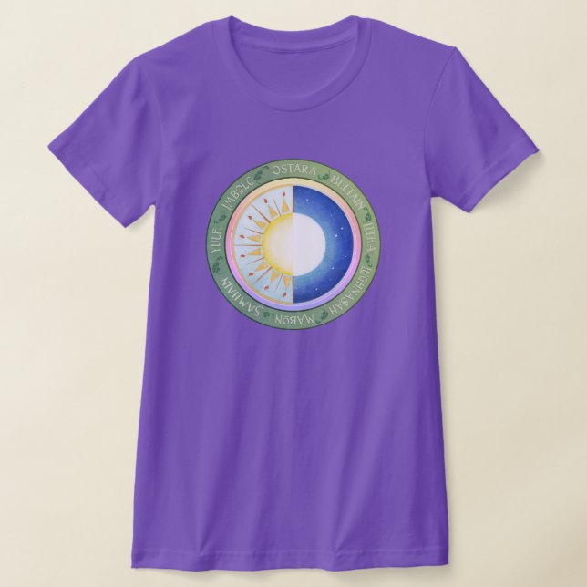 Årets vår-hjul t shirt (Laydown)