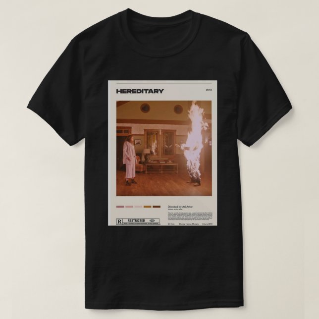 Ärftlig film t shirt (Design framsida)