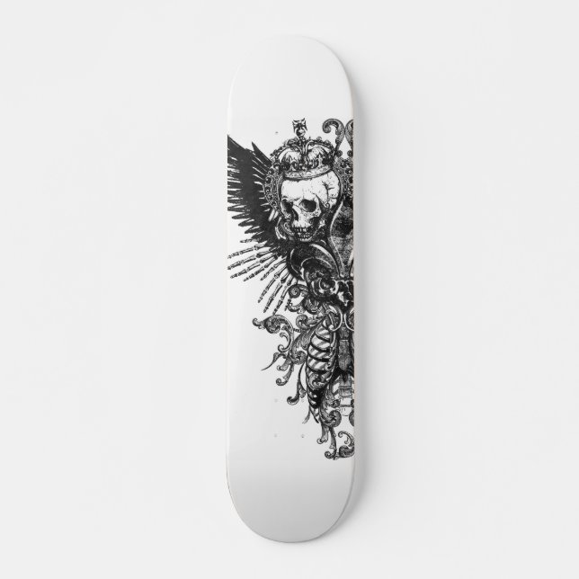 Ärftligt sinnesdäck skateboard bräda 20,5 cm (Framsida)