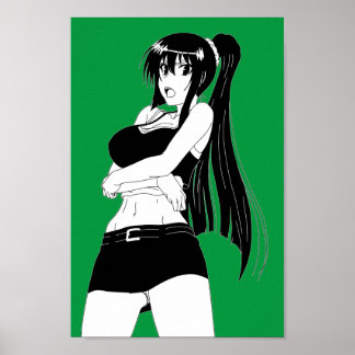 Arg Anime Girl Poster