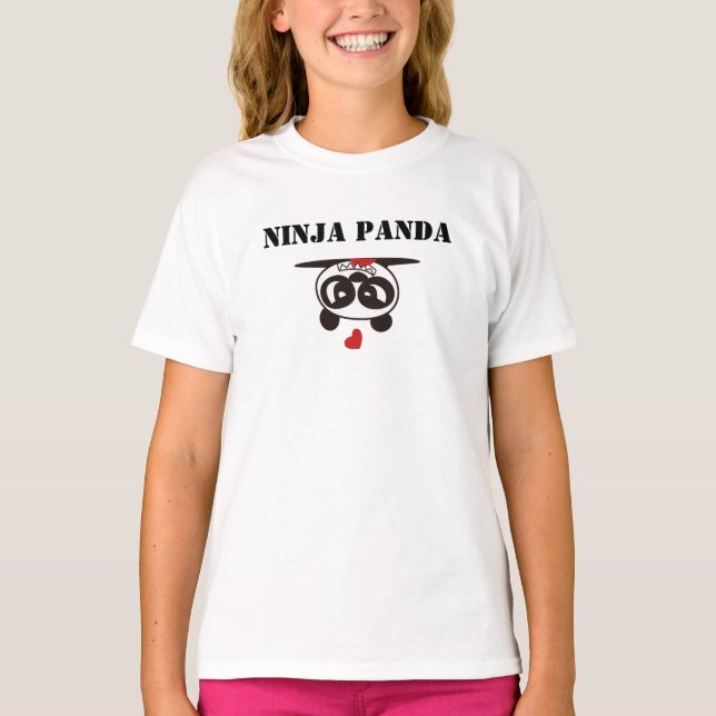 Arg Ansikte Panda 36 T Shirt (Framsida)