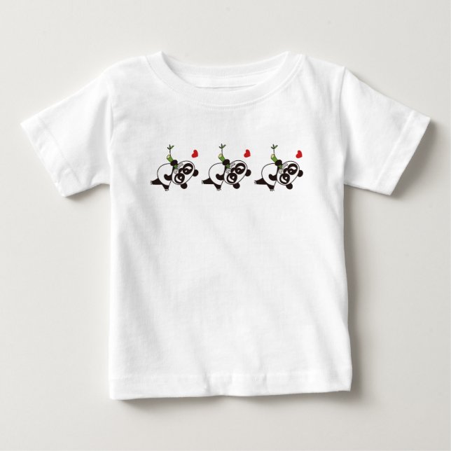 Arg Ansikte Panda 39 Tee (Framsida)