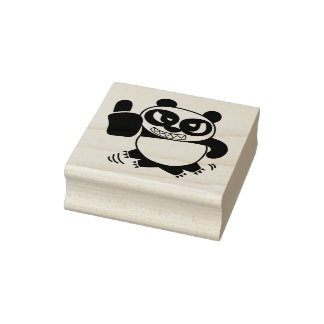Arg Ansikte Panda Ge LIKE Stämpel