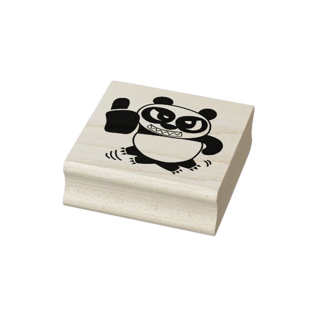 Arg Ansikte Panda Ge LIKE Stämpel (Stämpel)