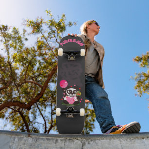 arg ansikte pandgud från Skateboard kärlek