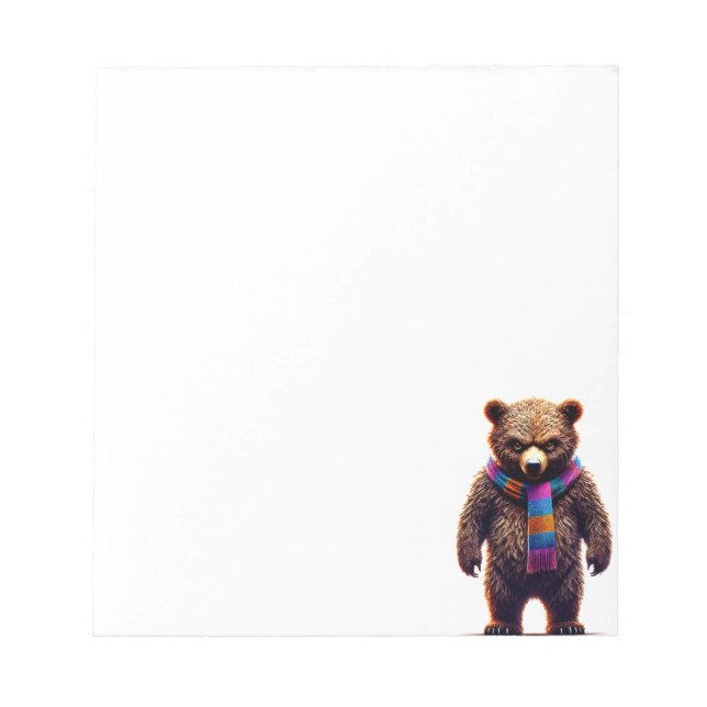 Arg Bear Anteckningsblock (Framsida)