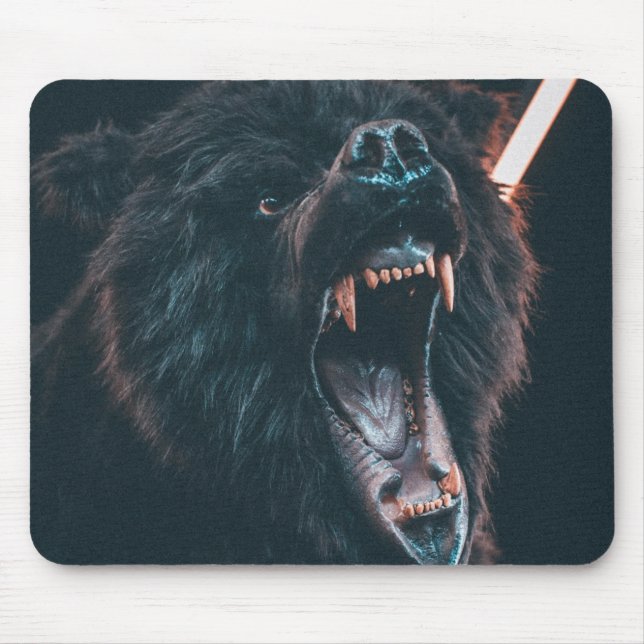 Arg Bear Teeth Black Bear Growl Musmatta (Framsidan)