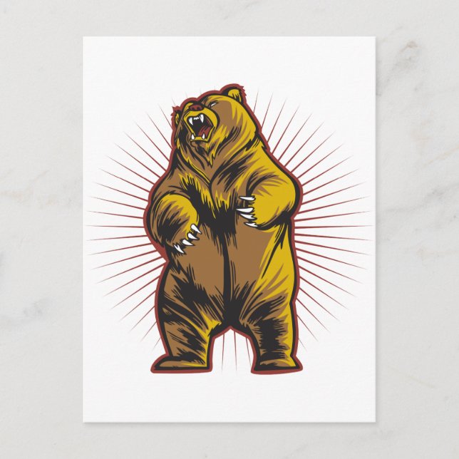 Arg Bear Vykort (Framsida)