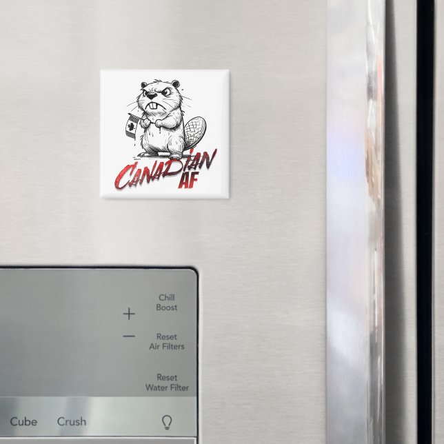 Arg Beaver Canadian AF Magnet (In Situ (Fridge))