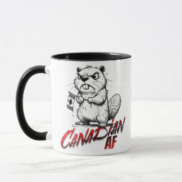 Arg Beaver Canadian AF Mugg