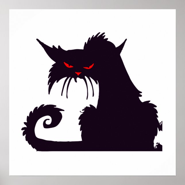Arg Black Cat Poster (Framsidan)