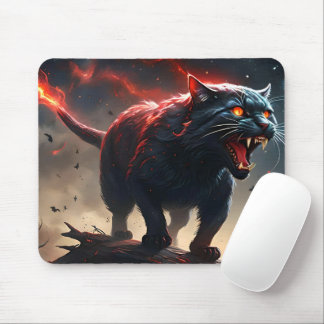 Arg Black Fiery Halloween Pussy Cat Musmatta