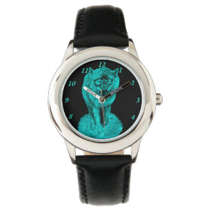 Arg Black Varg i natt Armbandsur