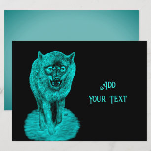 Arg Black Varg i natt Kort