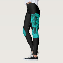 Arg Black Varg i natt Leggings